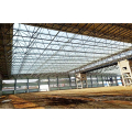 Fabricated and Install tennis basketball court roof truss steel structure building construction cost